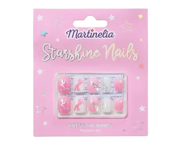 Unghii false pentru copii Unicorn Martinelia 10buc