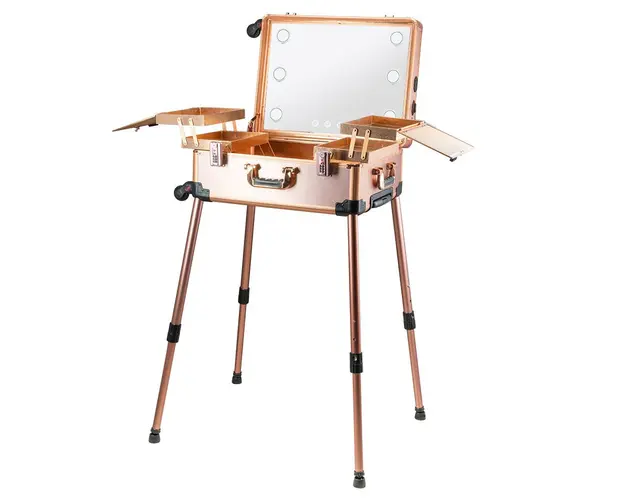 Statie profesionala de make-up Cupio PRO Rose Gold