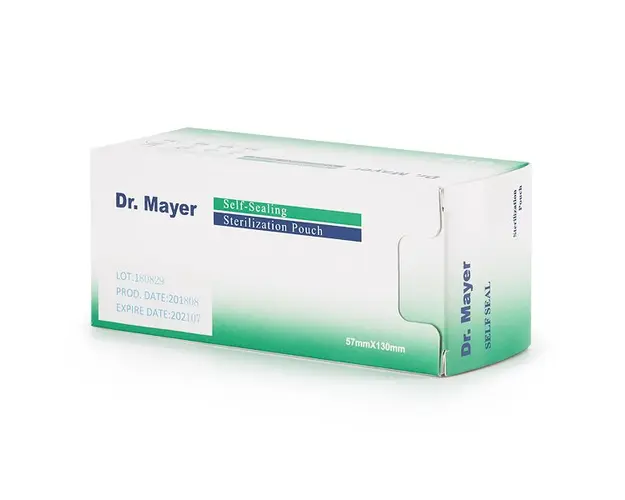 Pungi sterilizare autosigilante Dr. Mayer 90x260mm set 200