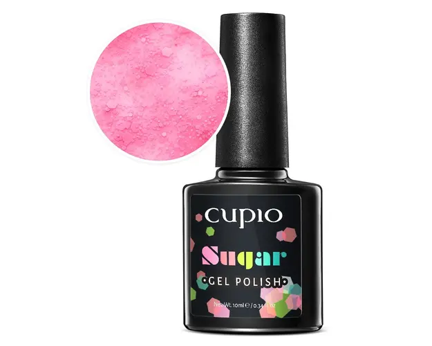 Oja semipermanenta Cupio Sugar Collection - Sweet Pink 10ml