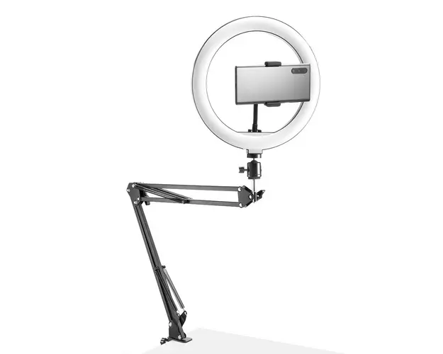 Suport de telefon cu ringlight pentru video si live