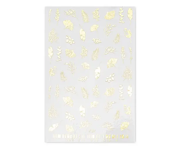 Tatuaj unghii F232 Gold