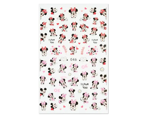 Tatuaj unghii Disney 046