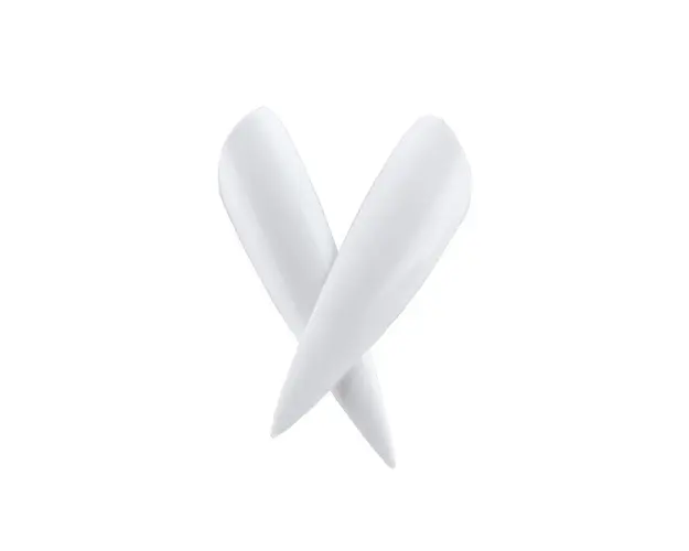 Tipsuri albe de Nail Art 500 buc - C44