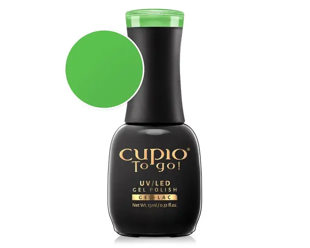 Oja semipermanenta Cupio To Go! Basil Green 15ml