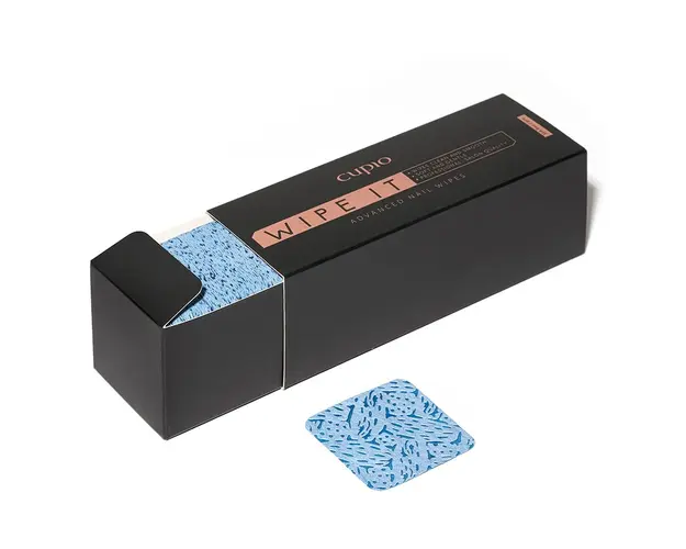 Servetele catifelate pentru unghii Cupio Wipe It - Grey 350 buc
