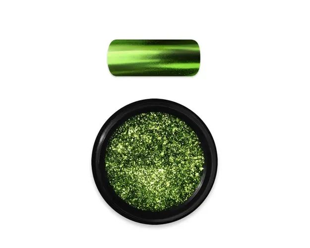 Praf de pigment Mirror-Effect Green