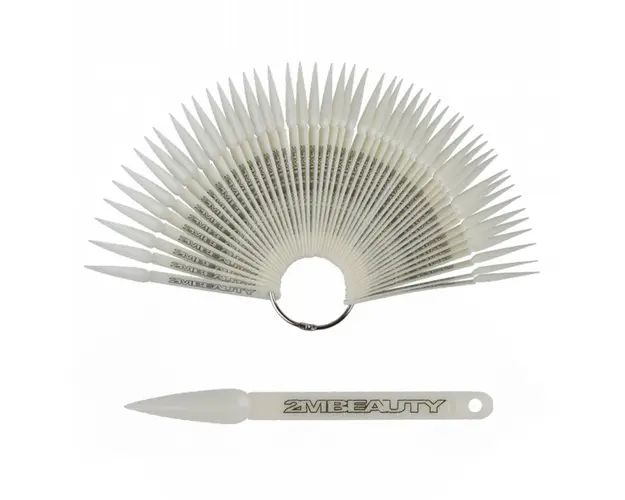 Paleta forma stiletto pt 50 de culori - natural