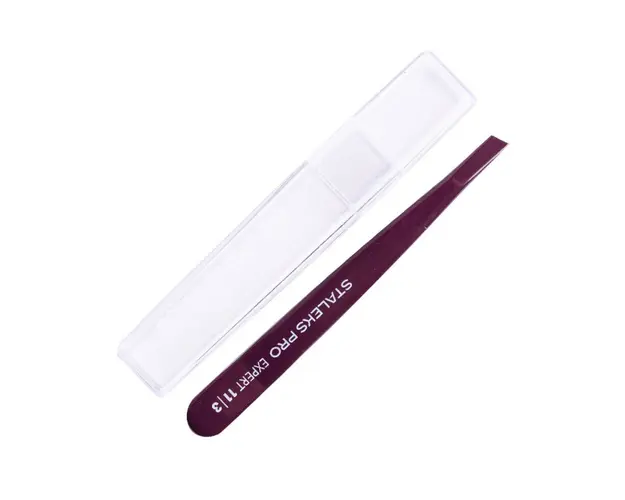 Penseta pt sprancene Staleks Pro TE-11/3