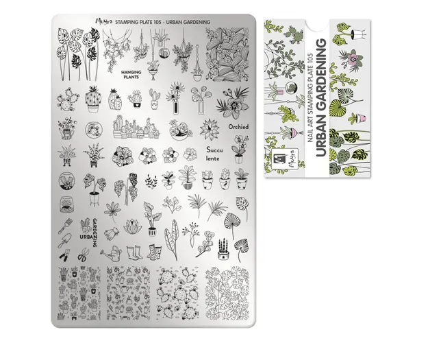 Matrita pentru stampila nr 105 - Urban gardening