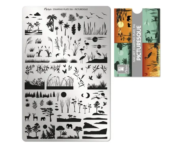 Matrita pentru stampila nr 106 - Picturesque