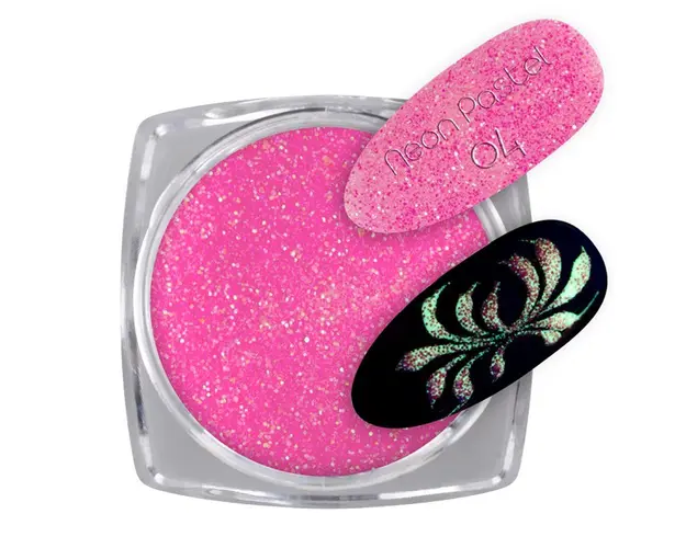 Pulbere stralucitoare Glow Neon Pastel 2M Nr. 04