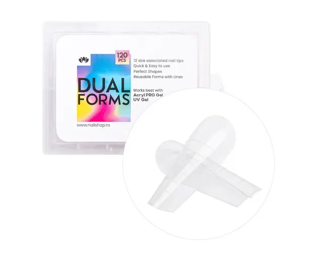 Tips Russian Almond Dual Forms - 120 buc.