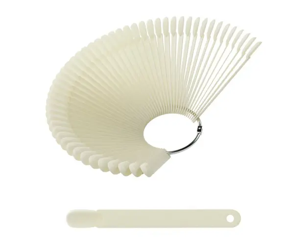 Paleta mini cu varf rotund pentru 50 de culori - natural