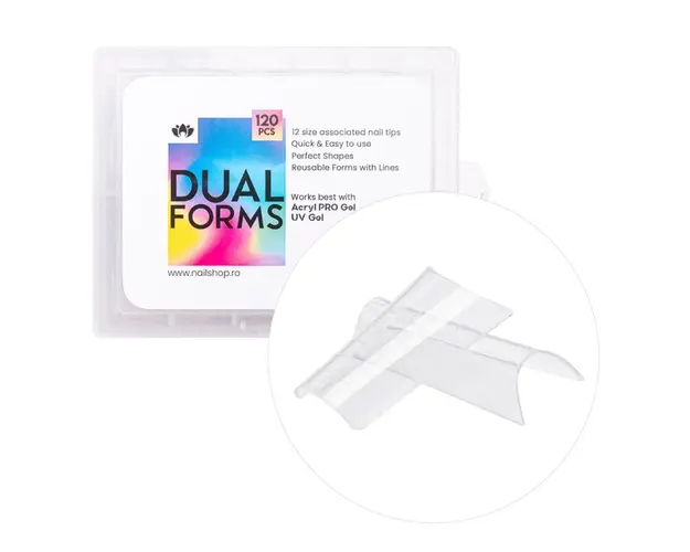 Tips Half Ballerina Dual Forms - 120 buc.