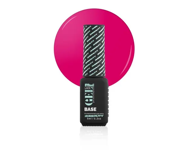 Oja semipermanenta GELlack 2M Mini Me Flexible Neon Base Nr. 07