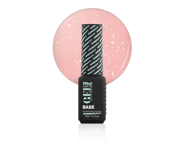 Oja semipermanenta GELlack 2M Mini Me Glimmering Rubber Base Nr. 01