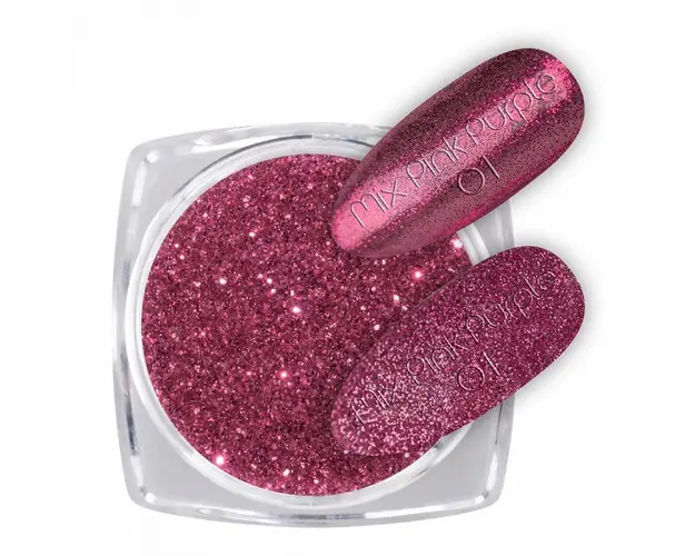 Glitter Mix Pink Purple - Nr. 01