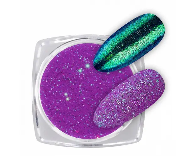 Glitter Mix Shiny Purple