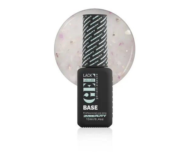 GELlack Milky Rubber Base with Flakes Nr. 03 - 13 ml