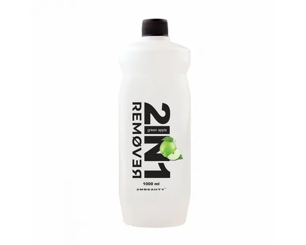 Dizolvant cu acetona 2M 2 in 1 Green Apple - 1000 ml