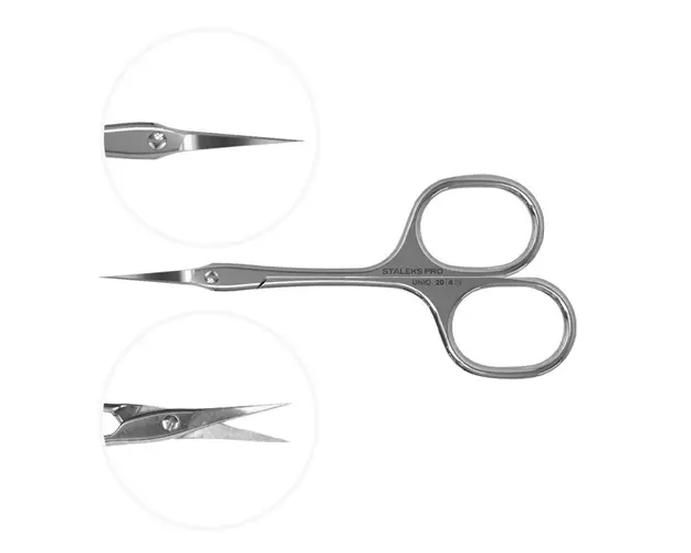 Foarfeca cuticule Staleks Pro UNIQ Asimetrice SQ-20/4