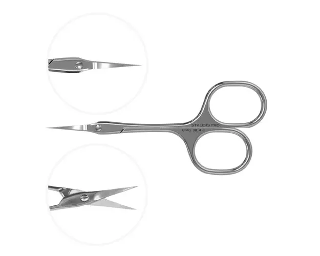 Foarfeca cuticule Staleks Pro UNIQ Asimetrice SQ-30/4
