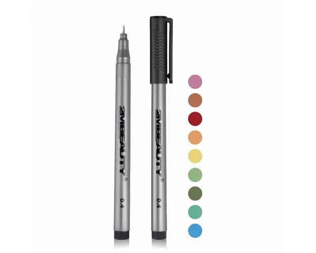 Marker Nail Art Color - set 9 buc.