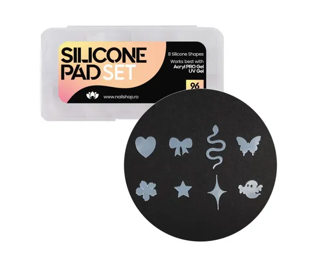 Set Silicone pads 8 modele nr. 1 - 96 buc