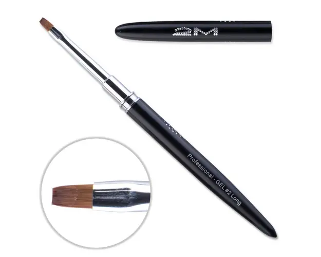 Pensula gel 2M Black Long nr. 2