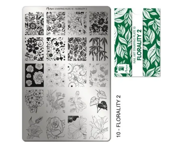 Matrita pentru stampila nr 10 - Imprimeuri florale 2