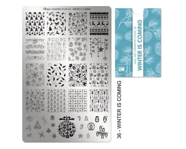Matrita pentru stampila nr 36 - Iarna