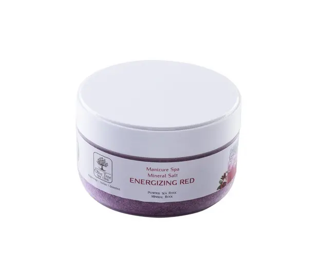 Manicure Spa Mineral Salt Energizing Red - 250gr