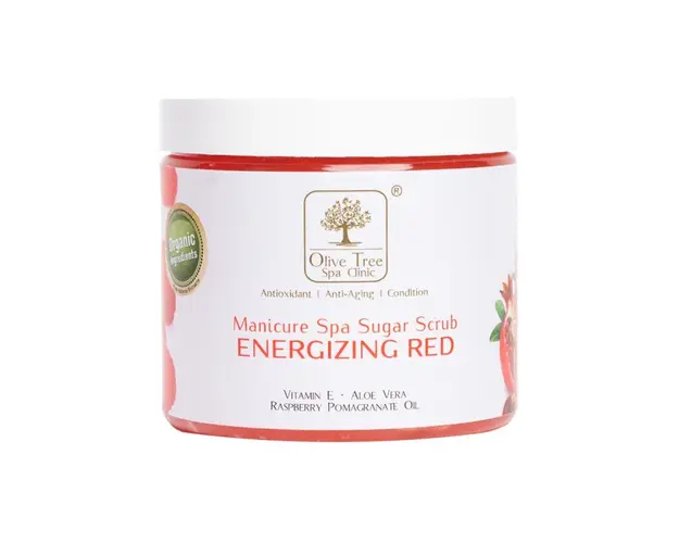 Manicure Spa Sugar Scrub Energizing Red - 200gr
