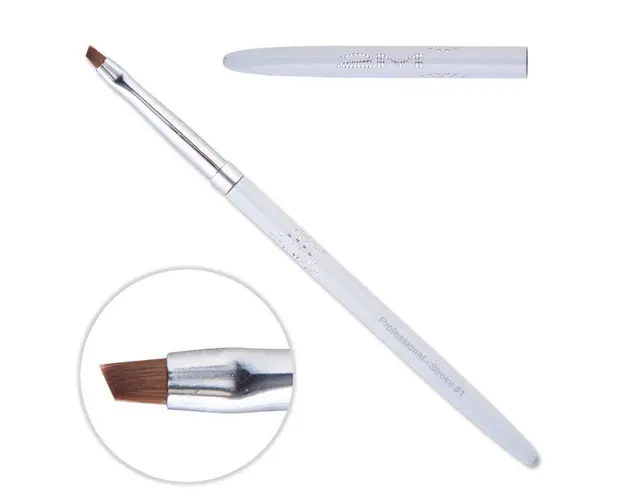 Pensula nail art 2M White OneStroke nr. 01