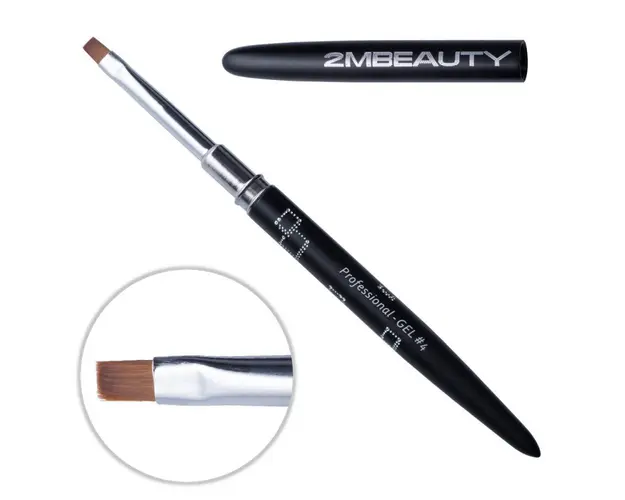 Pensula gel 2M Black Abstract nr. 4