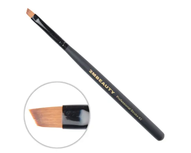 Pensula gel 2M Black Beauty OneStroke nr. 02