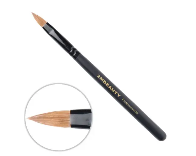 Pensula Acryl 2M Black Beauty Migdale Nr. 08