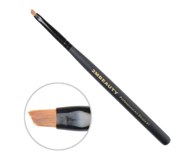 Pensula nail art 2M Black Beauty OneStroke nr. 01