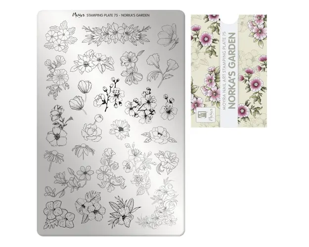 Matrita pentru stampila nr 75 - Norka`s Garden