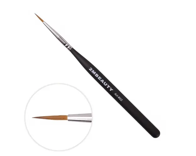 Pensula nail art 2M Black Beauty Art nr. 02