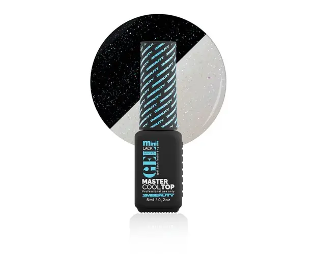 Oja semipermanenta GELlack 2M Mini Me - Master Cool Shimmer Top Multi