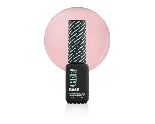 Oja semipermanenta GELlack 2M Mini Me Elastic Base Shimmer Nr. 12