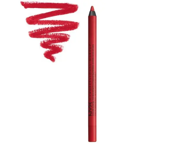 Creion de buze NYX Professional Makeup Slide On, Knock Em Red