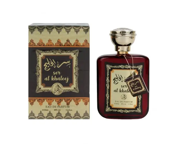 Parfum oriental unisex Ser Al Khaleej by Al-Fakhr Eau De Parfum, 100 ml