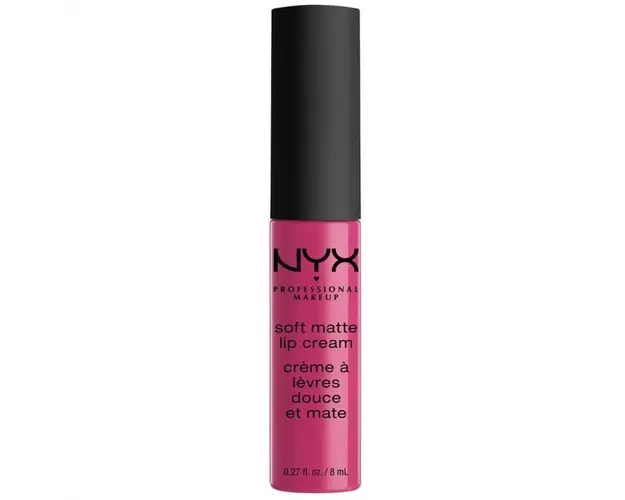 Ruj lichid mat NYX Professional Makeup Soft Matte Lip Cream Paris, 8 ml