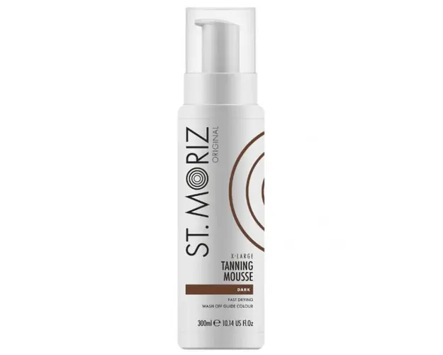 Spuma Autobronzanta Profesionala ST MORIZ XL Instant Tanning Mousse - Dark, 300 ml