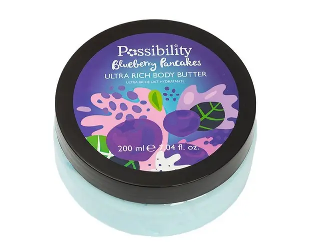 Unt de corp Clatite cu Afine, Possibility Ultra Rich, 200 ml