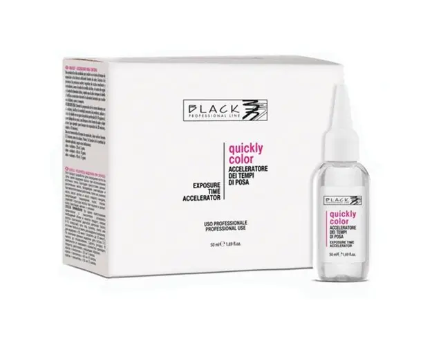 Accelerator de Culoare - Black Proffesional Line Quickly Colouring Time Accelerator, 3 x 50ml
