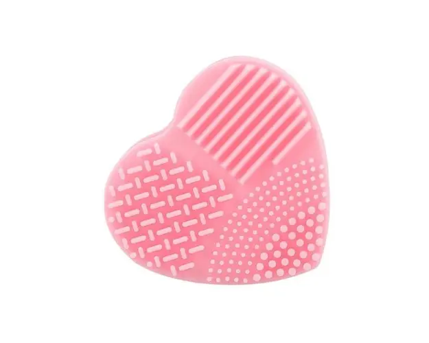 Accesoriu pentru curatarea pensulelor Ilu Makeup Brush Cleaner Hot Pink, 1buc